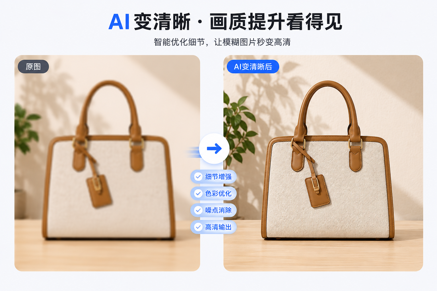 AI变清晰
